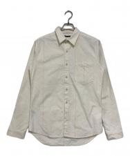 FRANK LEDER (フランクリーダー) ベッドリネンシャツ/bed linen shirt アイボリー サイズ:不明