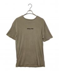 stussy (ステューシー) 1980 プリントTシャツ ベージュ サイズ:M