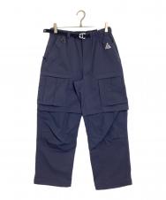 NIKE ACG (ナイキエーシージー) ナイロンカーゴパンツ グレー サイズ:Ｍ 未使用品
