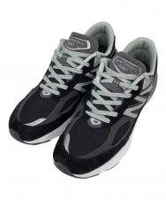 NEW BALANCE (ニューバランス) 990 ローカットスニーカー ブラック×グレー×ホワイト サイズ:28㎝