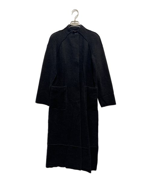 DKNY（ダナキャランニューヨーク）DKNY (ダナキャランニューヨーク) アルパカ混コート ブラック サイズ:Pの古着・服飾アイテム