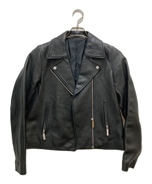 ELENDEEK（エレンディーク）ELENDEEK (エレンディーク) エレンディークラムレザーダブルライダースジャケット ブラック サイズ:1の古着・服飾アイテム