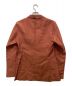 GAZZARRINI (ガッザリーニ) テーラードジャケット オレンジ サイズ:48：6000円