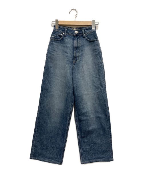 YANUK（ヤヌーク）YANUK (ヤヌーク) ルーズストレートジーンズ サイズ:22の古着・服飾アイテム