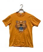 KENZOケンゾー）の古着「タイガープリントTシャツ」｜イエロー