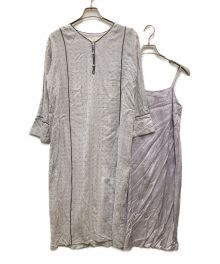 TODAYFUL（トゥデイフル）の古着「Embroidery Voile Dress」｜ラベンダー