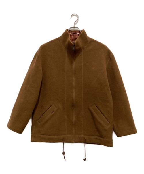 PAPAS（パパス）PAPAS (パパス) ウールジャケット ブラウン サイズ:Lの古着・服飾アイテム