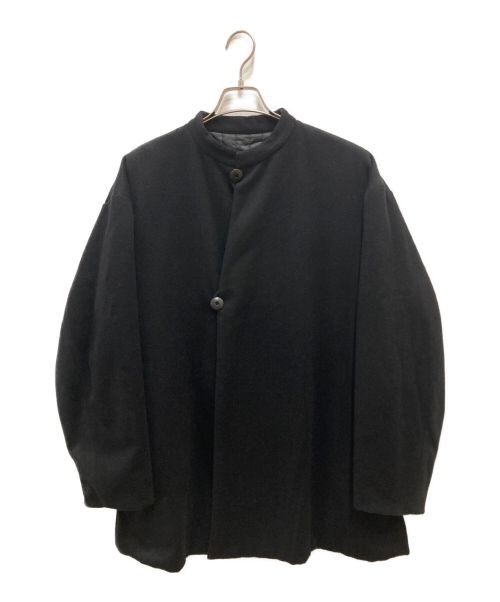 KIJI（キジ）KIJI (キジ) WOOLQUILTING REVERSIBLE COAT ブラック サイズ:4の古着・服飾アイテム