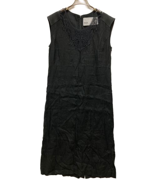 ticca（ティッカ）ticca (ティッカ) ノースリーブワンピース ブラック サイズ:2の古着・服飾アイテム