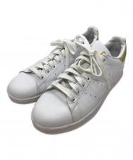 adidas (アディダス) STAN SMITH W ホワイト×ゴールド サイズ:23.5