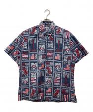 reyn spooner (レイン スプナー) summer commemorative21/アロハシャツ ブルー サイズ:S 未使用品