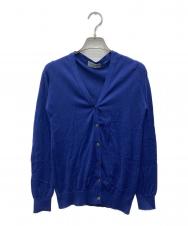 JOHN SMEDLEY (ジョンスメドレー) シーアイランドコットンカーディガン ブルー サイズ:S