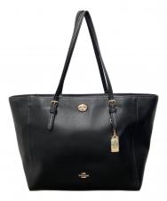 COACH (コーチ) ターンロックトートバッグ ブラック