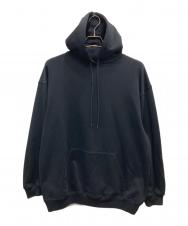 BALENCIAGA (バレンシアガ) バックロゴプリントパーカー ブラック サイズ:S