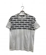 CDG (シーディージー) プリントTシャツ ホワイト サイズ:XL