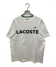 LACOSTE (ラコステ) リラックスフィットTシャツ ホワイト サイズ:M