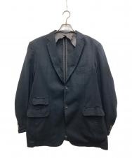 BURBERRY LONDON (バーバリーロンドン) 2Bテーラードジャケット ブラック サイズ:印字薄れのため不明（下記参照）