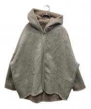 Loungedress (ラウンジドレス) フェイクムートンジャケット ベージュ サイズ:F
