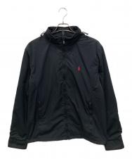 POLO RALPH LAUREN (ポロ・ラルフローレン) 中綿ジップアップジャケット ブラック サイズ:M