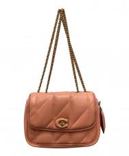 COACH (コーチ) Pillow Madison Shoulder Bag/ピロー マディソン ショルダー バッグ コーラルピンク