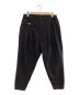 EESETT&Co（イーセットアンドコー）の古着「primary trousers」｜ブラック