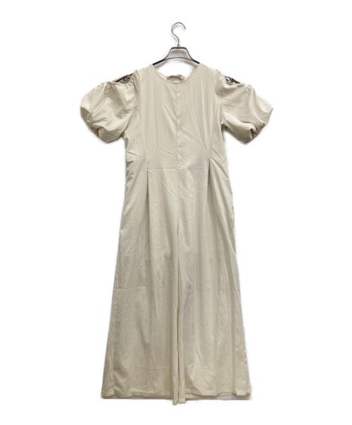 mystic（ミスティック）mystic (ミスティック) ショルダースリットオールインワン アイボリー サイズ:1の古着・服飾アイテム
