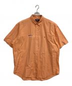 RALPH LAURENラルフローレン）の古着「ボタンダウンシャツ」｜オレンジ