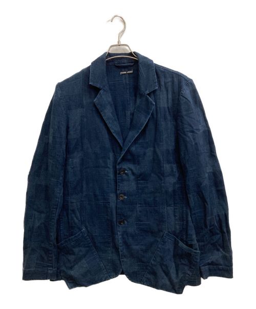 FRANK LEDER（フランクリーダー）FRANK LEDER (フランクリーダー) コットン藍染テーラードジャケット ネイビー サイズ:Ｍの古着・服飾アイテム