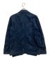 FRANK LEDER (フランクリーダー) コットン藍染テーラードジャケット ネイビー サイズ:Ｍ：8800円