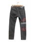 Calvin Klein Jeans (カルバンクラインジーンズ) プリントロゴデニムパンツ グレー サイズ:W28(71cm)：4800円