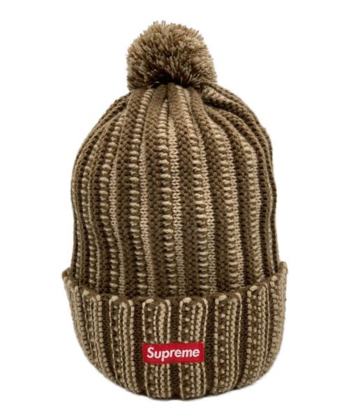SUPREME（シュプリーム）SUPREME (シュプリーム) ニット帽 ブラウンの古着・服飾アイテム