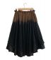 YOHJI YAMAMOTO (ヨウジヤマモト) 加工レイヤードスカート ブラック サイズ:3：12800円