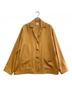 6(ROKU) BEAUTY&YOUTHロク ビューティーアンドユース）の古着「オープンカラーシャツ」｜オレンジ