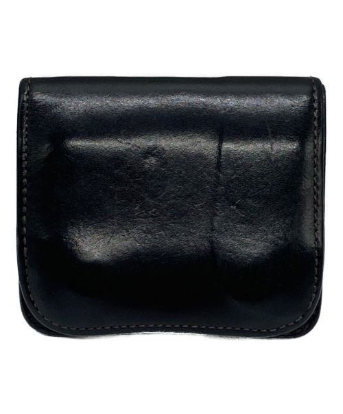 WILDSWANS（ワイルドスワンズ）WILDSWANS (ワイルドスワンズ) サドルプルアップPARM財布 ブラックの古着・服飾アイテム