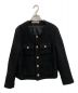 RANDEBOO（ランデブー）の古着「Classic tweed jacket」｜ブラック