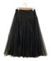 Christian Dior（クリスチャン ディオール）の古着「プリーツレーススカート」｜ブラック