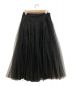 Christian Dior (クリスチャン ディオール) プリーツレーススカート ブラック サイズ:I 44：99800円