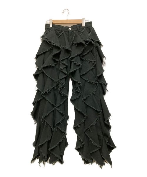BELPER（ベルパー）BELPER (ベルパー) RAFFLE CHINO PANTS ブラック サイズ:2の古着・服飾アイテム
