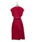 LE CIEL BLEU (ルシェルブルー) Linen Look Utility Dress ショッキングピンク サイズ:36：7800円
