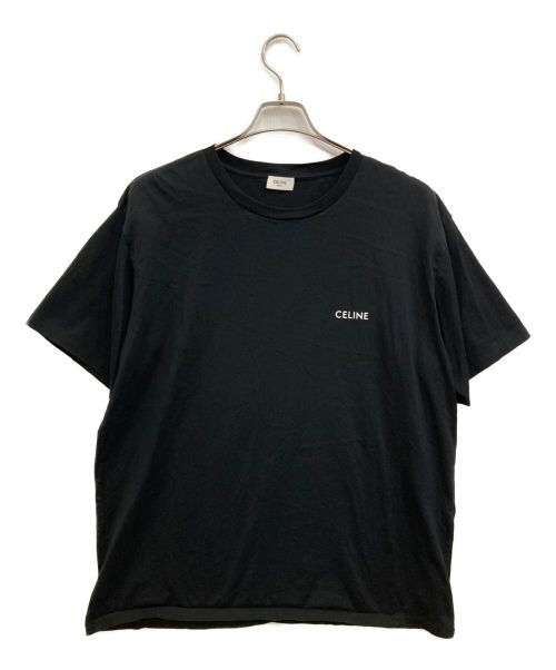 CELINE（セリーヌ）CELINE (セリーヌ) ルーズ Tシャツ ブラック サイズ:Ｌの古着・服飾アイテム
