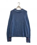 NKNITンニット）の古着「YAKU big knit」｜ブルー