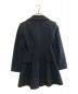 Vivienne Westwood RED LABEL (ヴィヴィアンウエストウッドレッドレーベル) デザインカラーコート ブラック サイズ:2：14800円