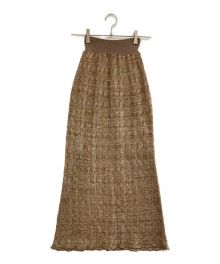 TODAYFUL（トゥデイフル）の古着「LacePencil Skirt」｜ブラウン