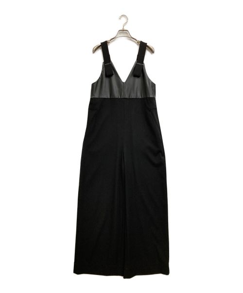 UN3D.（アンスリード）UN3D. (アンスリード) サロペット ブラック サイズ:38の古着・服飾アイテム
