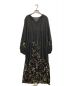 LITRAL (リトラル) CHIFFON LONG DRESS ブラック サイズ:38：3980円