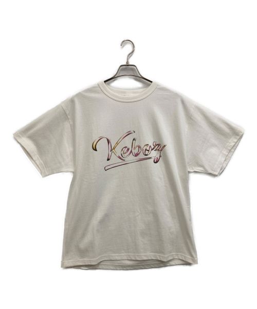 KEBOZ（ケボズ）KEBOZ (ケボズ) KRR S/S TEE ホワイト サイズ:MEDIUM 未使用品の古着・服飾アイテム
