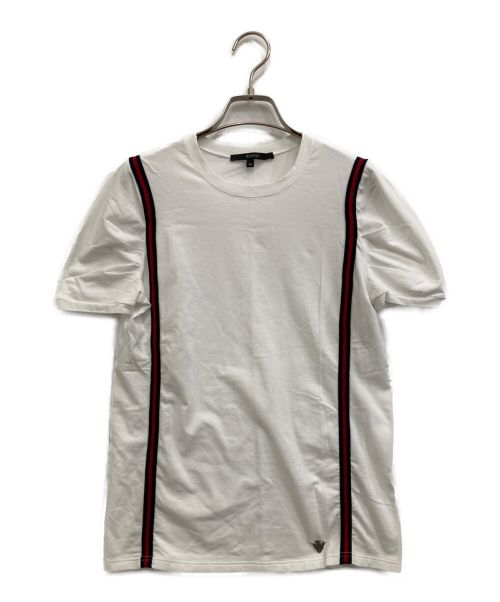 GUCCI（グッチ）GUCCI (グッチ) クレスト装飾Tシャツ ホワイト サイズ:Mの古着・服飾アイテム