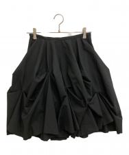 FOXEY NEWYORK (フォクシーニューヨーク) 変形スカート ブラック サイズ:40