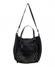 COACH (コーチ) 2WAYレザーバッグ ブラック