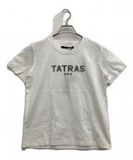 TATRAS (タトラス) ロゴTシャツ ホワイト サイズ:1